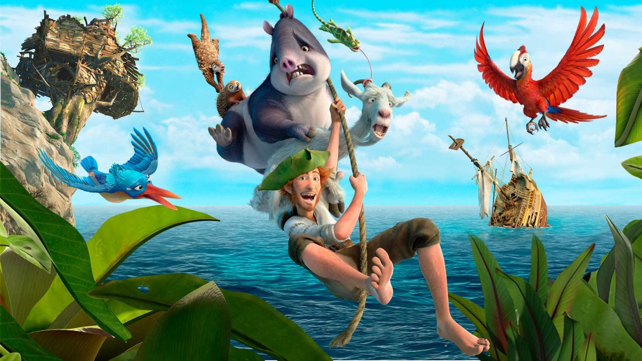 Robinson Crusoe Cartoon